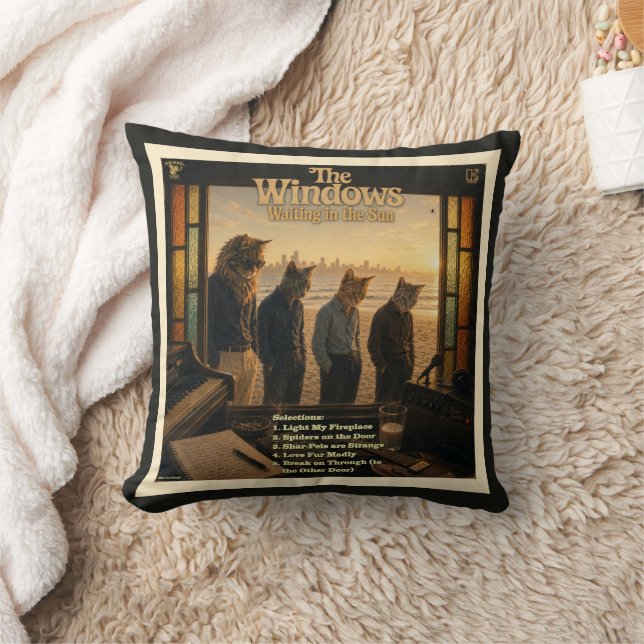 The Windows Album: a Parody Throw Pillow (Blanket)