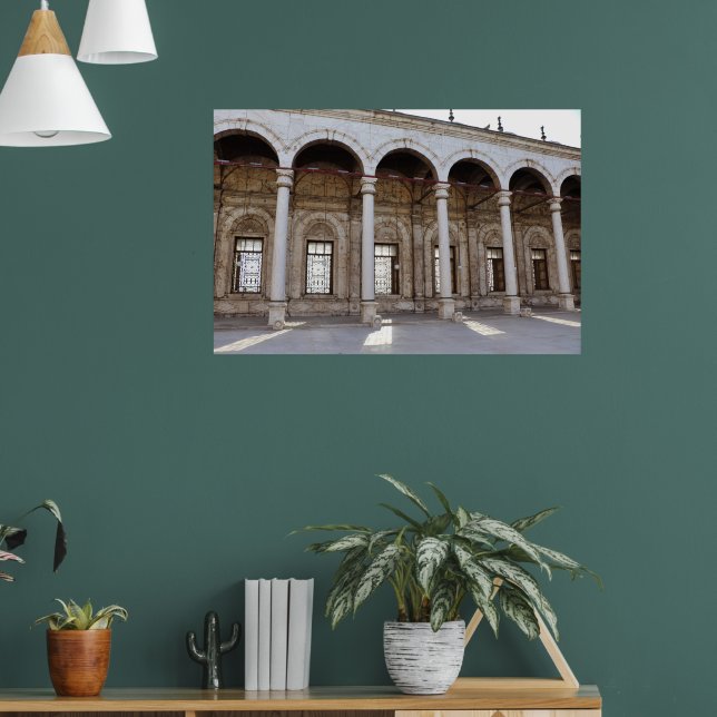 The Windows of Cairo Mosque  Poster (Living Room 1)