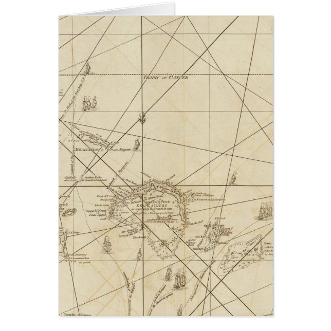 The Windward Passage with several passages (Front)