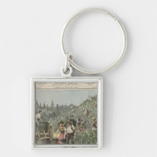 The Wine Harvest Keychain