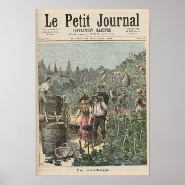 The Wine Harvest Poster (Front)