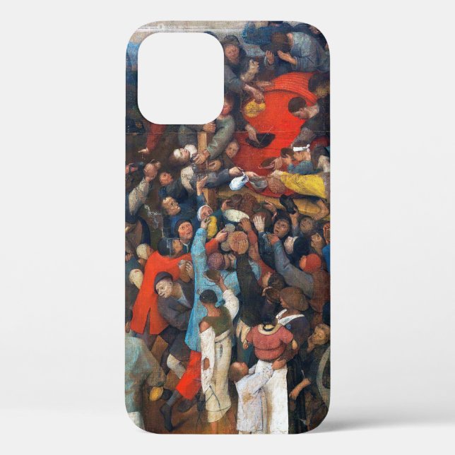 The Wine of Saint Martin's Day, Pieter Bruegel Case-Mate iPhone Case (Back)