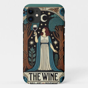 The Wine Tarot Card iPhone 11 Case