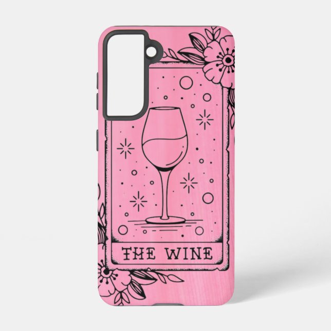 The Wine Tarot Card Samsung Galaxy S21 Case (Back)