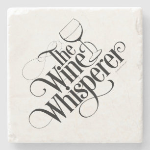 The Wine Whisperer Stone Coaster