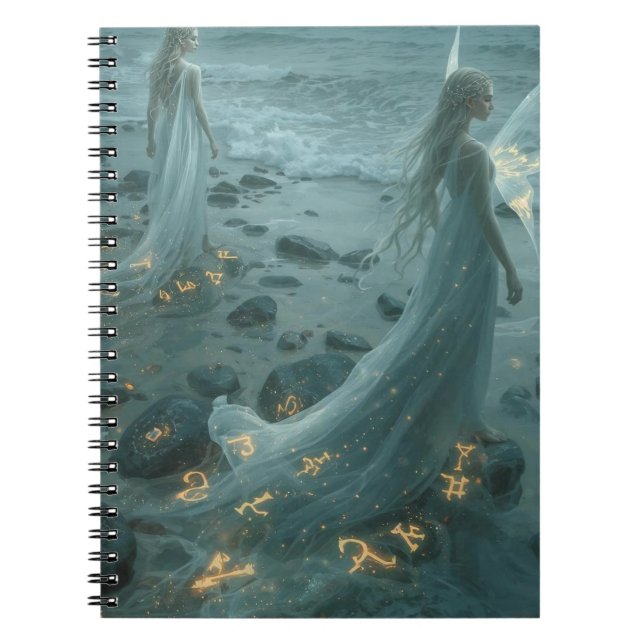 The Winged One and the Shorebound Sister Notebook (Front)