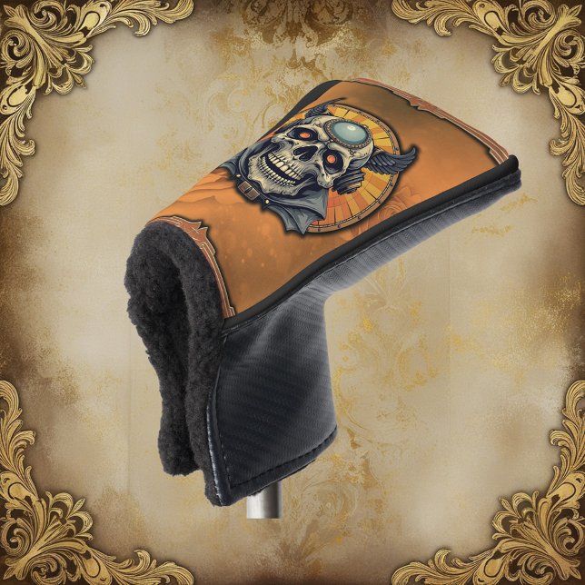 The winged skull.  golf head cover (Creator Uploaded)
