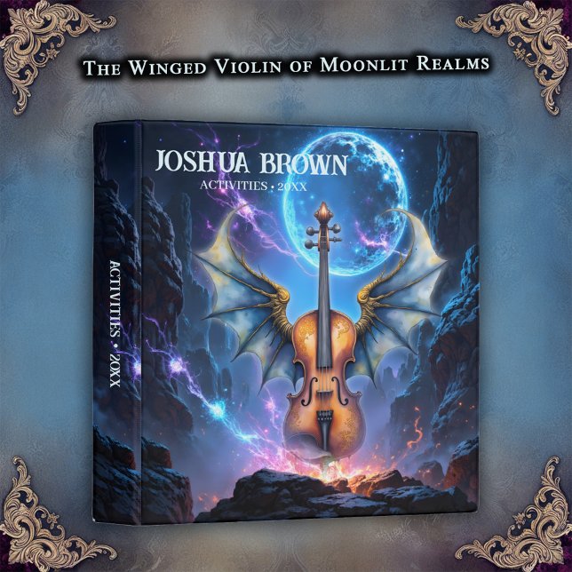 The Winged Violin of Moonlit Realms.  Binder (Creator Uploaded)