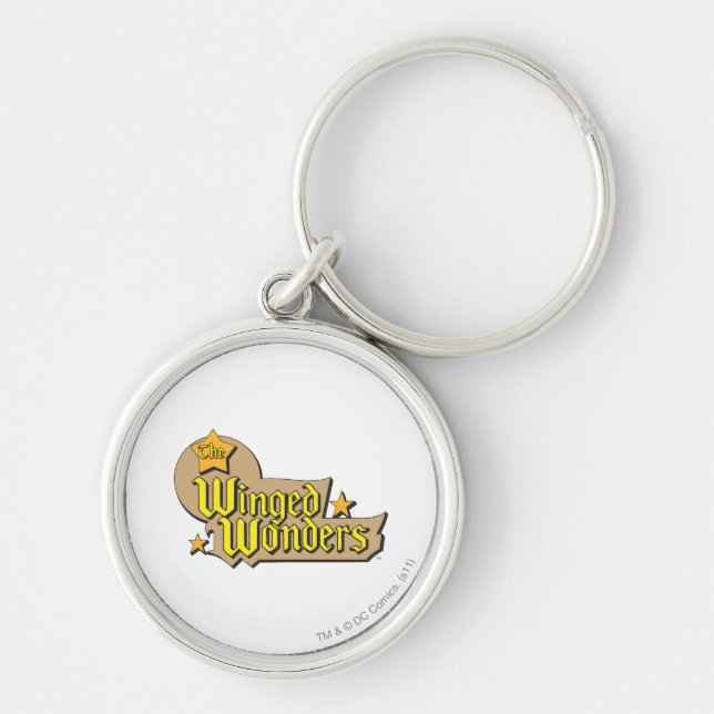 The Winged Wonders Logo Keychain (Front)