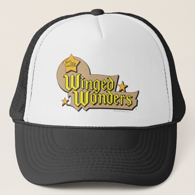 The Winged Wonders Logo Trucker Hat (Front)