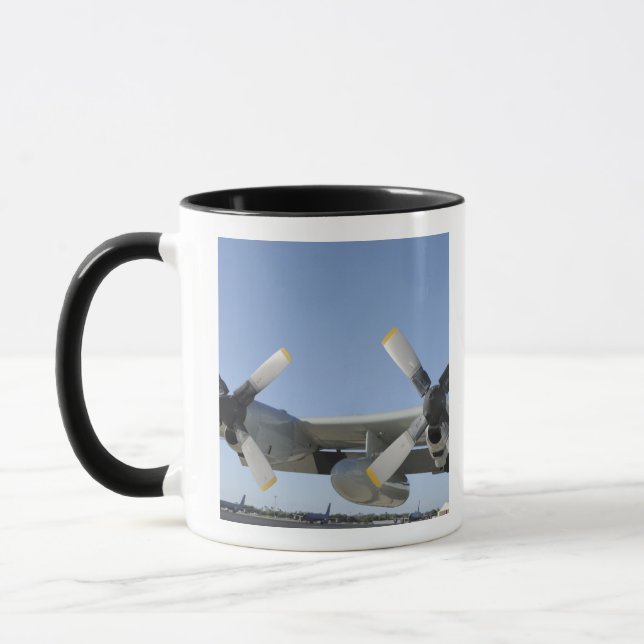 The wings of an LC-130 Hercules Mug (Left)
