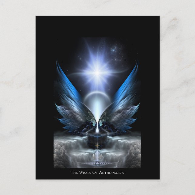 The Wings Of Anthropolis Postcard (Front)
