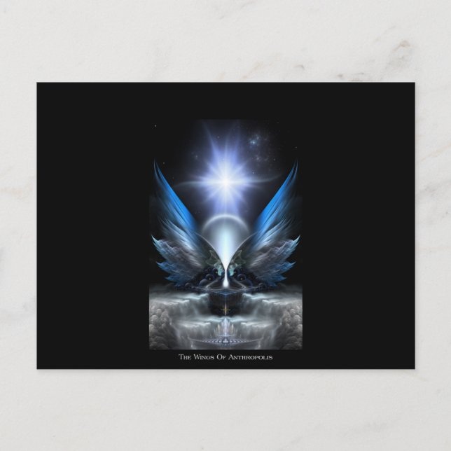 The Wings Of Anthropolis Postcard (Front)