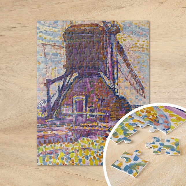 The Winkel Mill | Piet Mondrian Jigsaw Puzzle (Creator Uploaded)