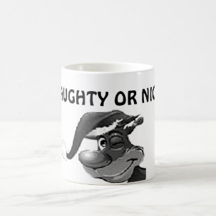 "THE WINKING REINDEER" CHRISTMAS MUG