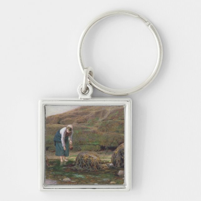 The Winkle Gatherer, 1869 Keychain (Front)