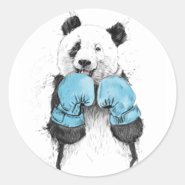 the winner classic round sticker (Front)