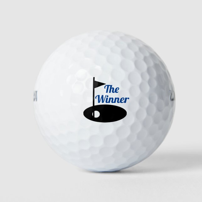 The winner golf balls (Front)