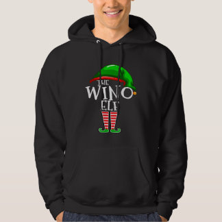 The Wino Elf Family Matching Group Christmas Drunk Hoodie