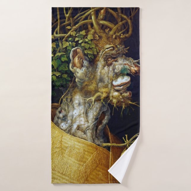 The Winter, Arcimboldo Bath Towel (Bath Towel)