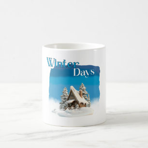 The Winter Days December Christmas  Coffee Mug