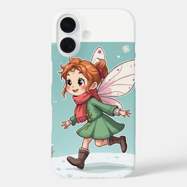 The winter fairy iPhone 16 Cases (Back)