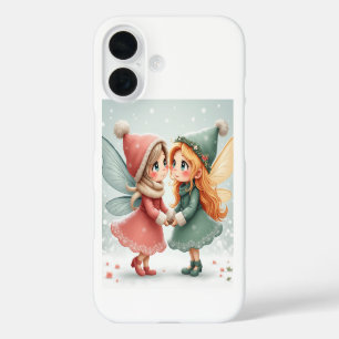 The winter fairy of a pair iPhone 16 Cases