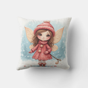 The winter fairy Pillows