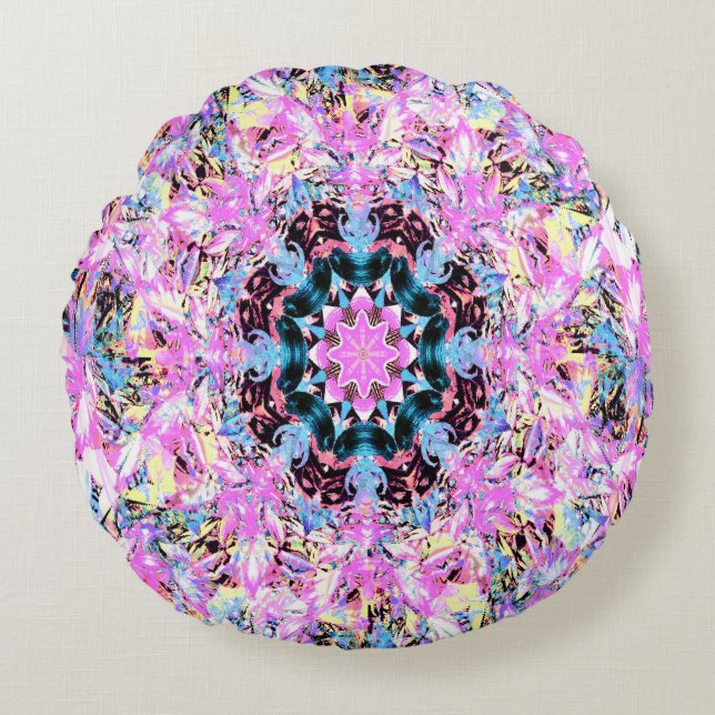 The Winter Garden...... Round Pillow (Front)