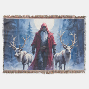 The Winter King Arrives. Throw Blanket