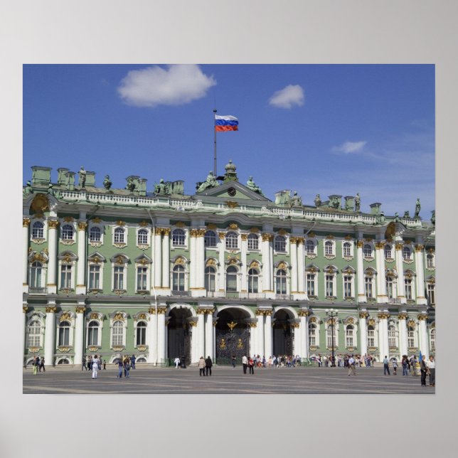 The Winter Palace, St Petersburg, Russia (RF) Poster (Front)