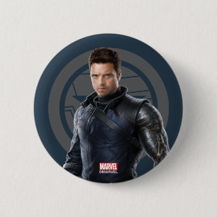 The Winter Soldier Character Art 2 Inch Round Button