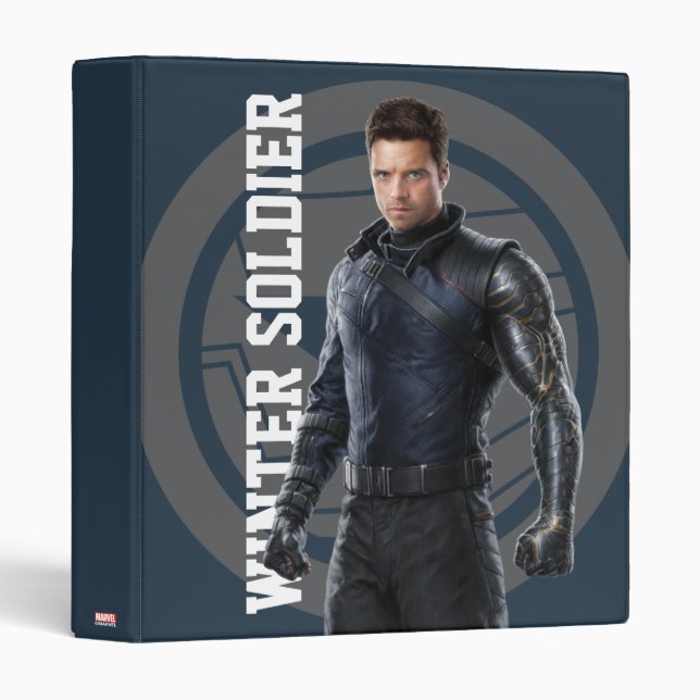 The Winter Soldier Character Art Binder (Front/Spine)