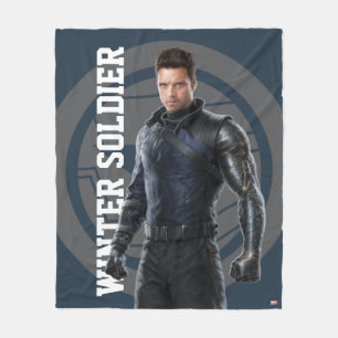 The Winter Soldier Character Art Fleece Blanket