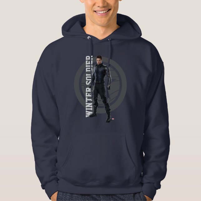 The Winter Soldier Character Art Hoodie (Front)
