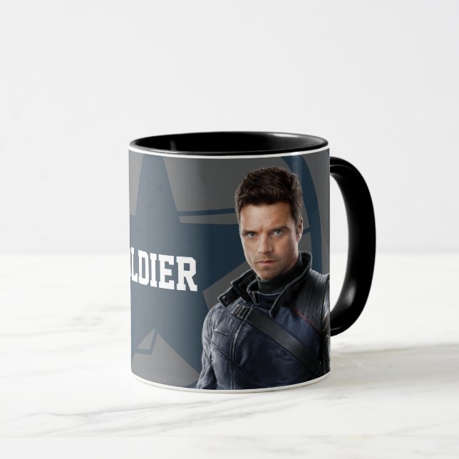 The Winter Soldier Character Art Mug (Front Right)