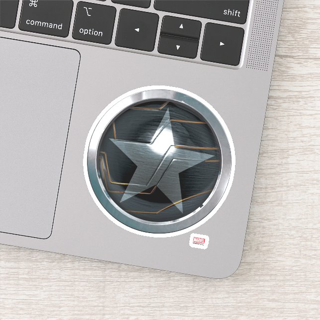 The Winter Soldier Icon Badge (Detail)
