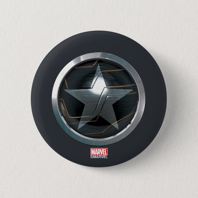The Winter Soldier Icon Badge 2 Inch Round Button (Front)