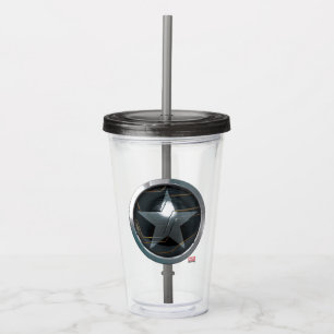 The Winter Soldier Icon Badge Acrylic Tumbler