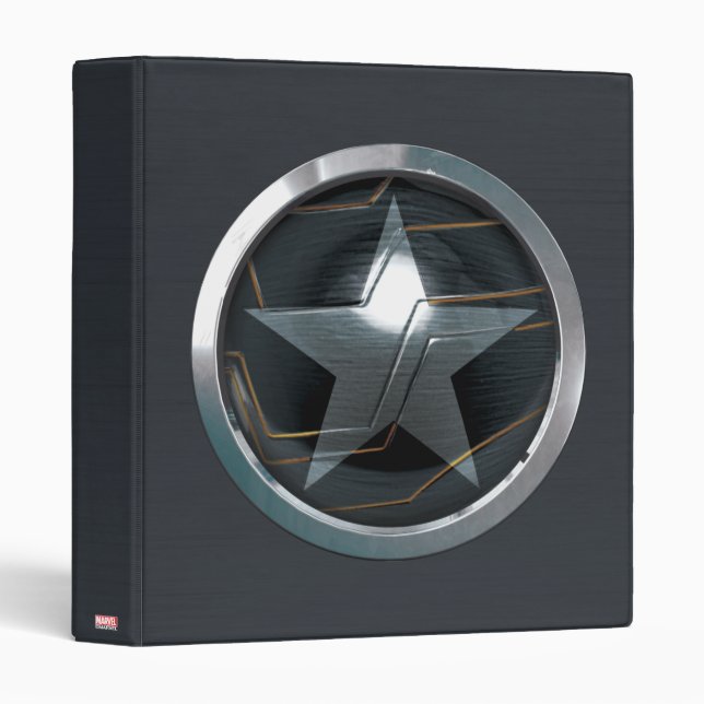 The Winter Soldier Icon Badge Binder (Front/Spine)