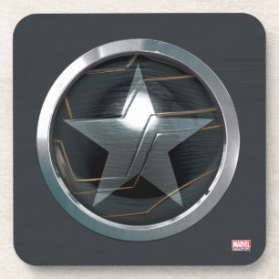 The Winter Soldier Icon Badge Coaster