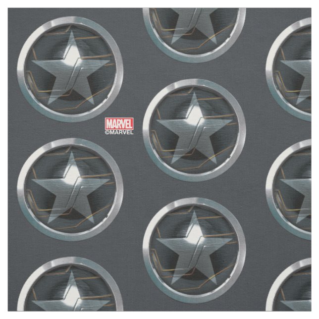 The Winter Soldier Icon Badge Fabric (Swatch)
