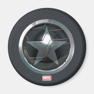 The Winter Soldier Icon Badge Magnet