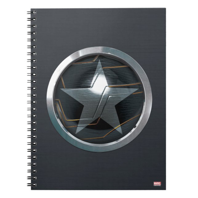 The Winter Soldier Icon Badge Notebook (Front)