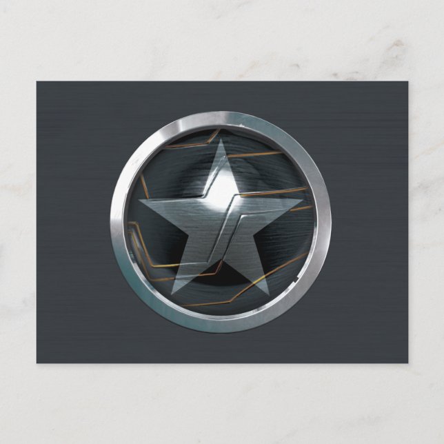 The Winter Soldier Icon Badge Postcard (Front)