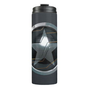 The Winter Soldier Icon Badge Thermal Tumbler