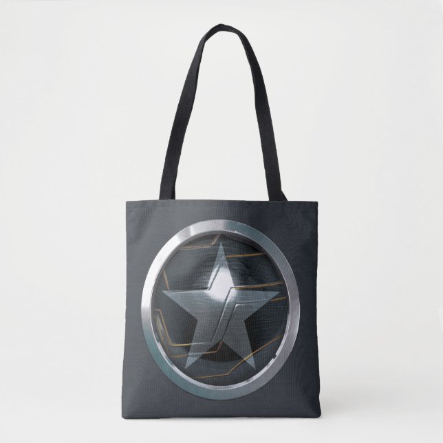 The Winter Soldier Icon Badge Tote Bag (Front)