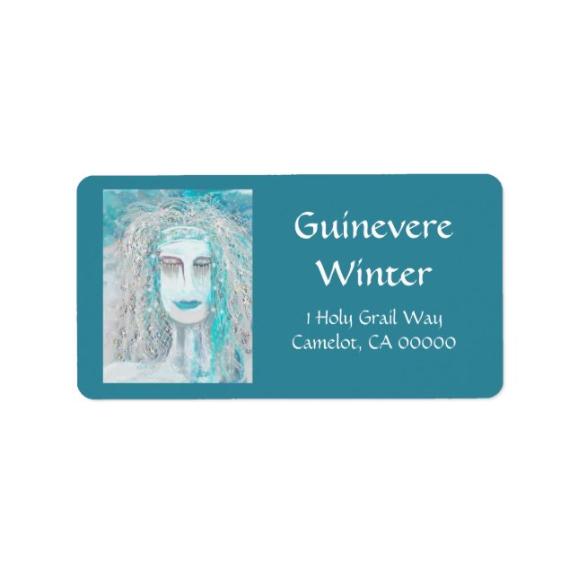 The Winter Solstice Queen Label (Front)