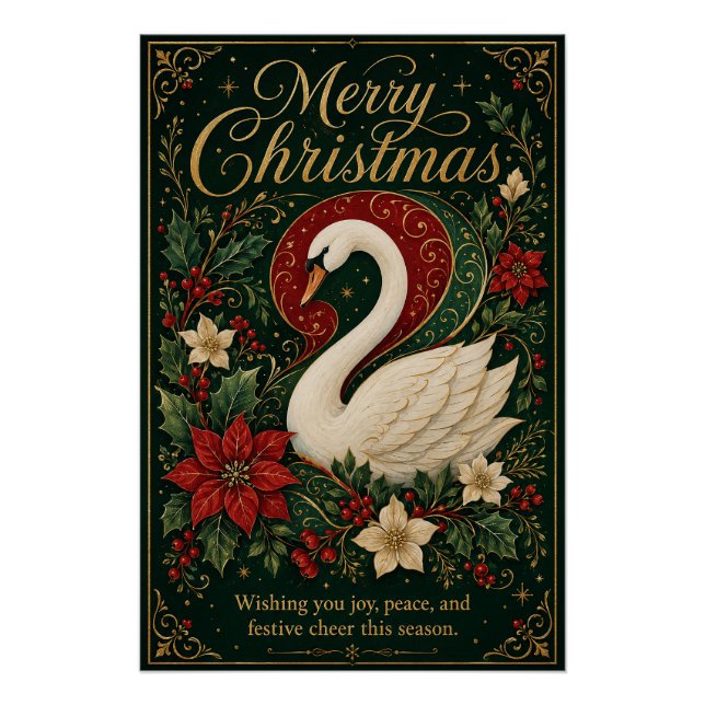 The Winter Swan’s Serenade Poster (Front)
