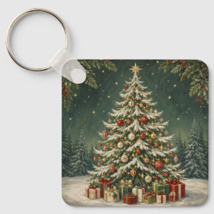The Winter Woodland's Crown Jewel Keychain